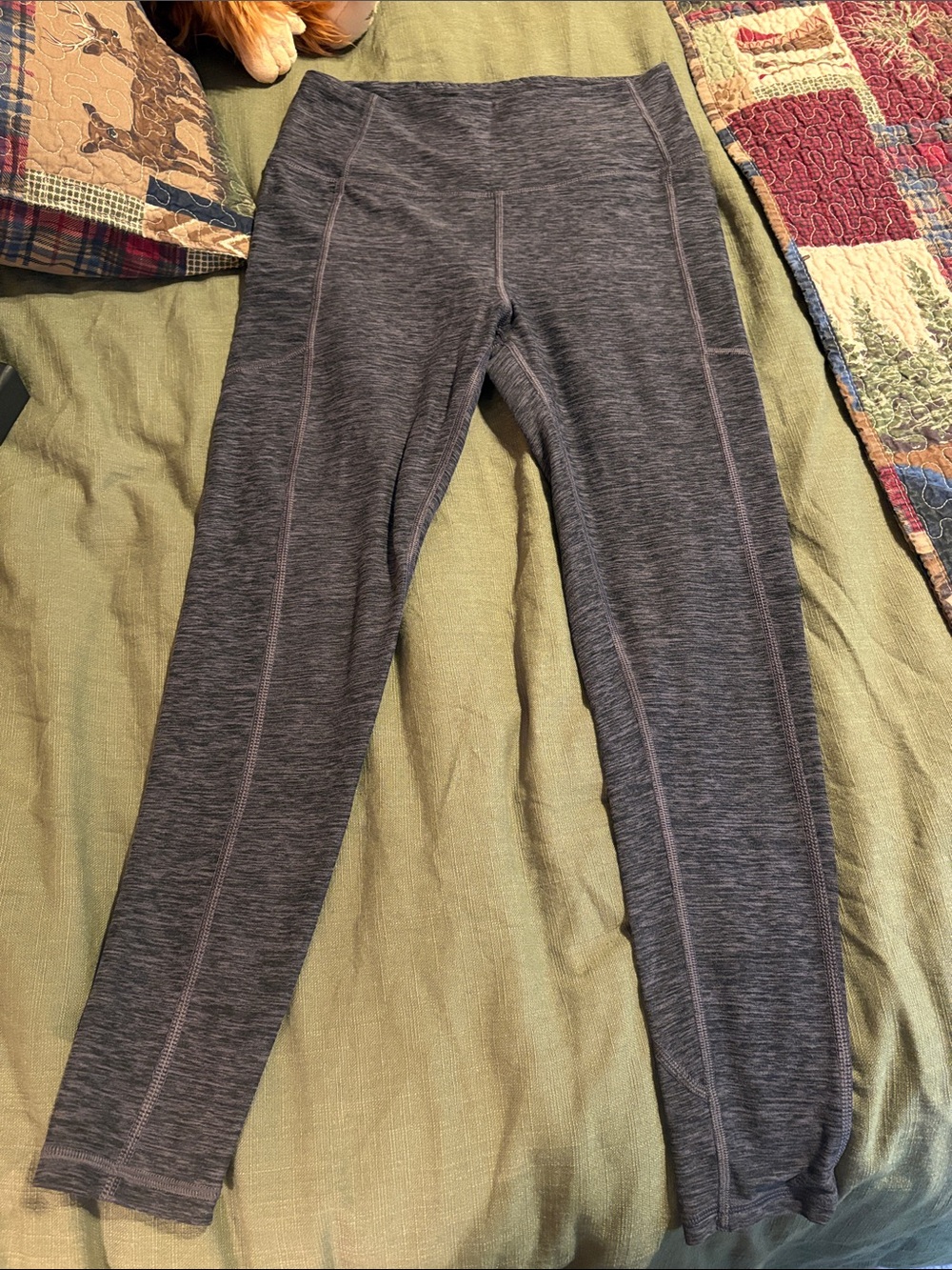 Victoria's Secret Gray Heathered Leggings